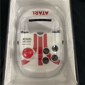 Atari Arcade Duo-Powered Controller - White and Red